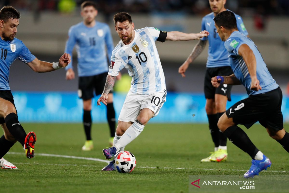 Kualifikasi Piala Dunia: Argentina bungkam Uruguay