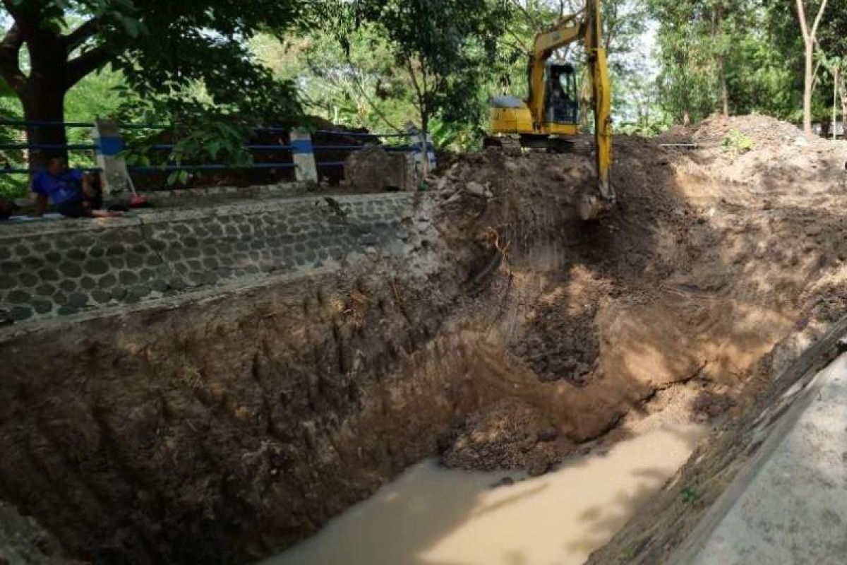 BPCB Jatim ekskavasi sumber air Sendang Kuncen di Kota Madiun