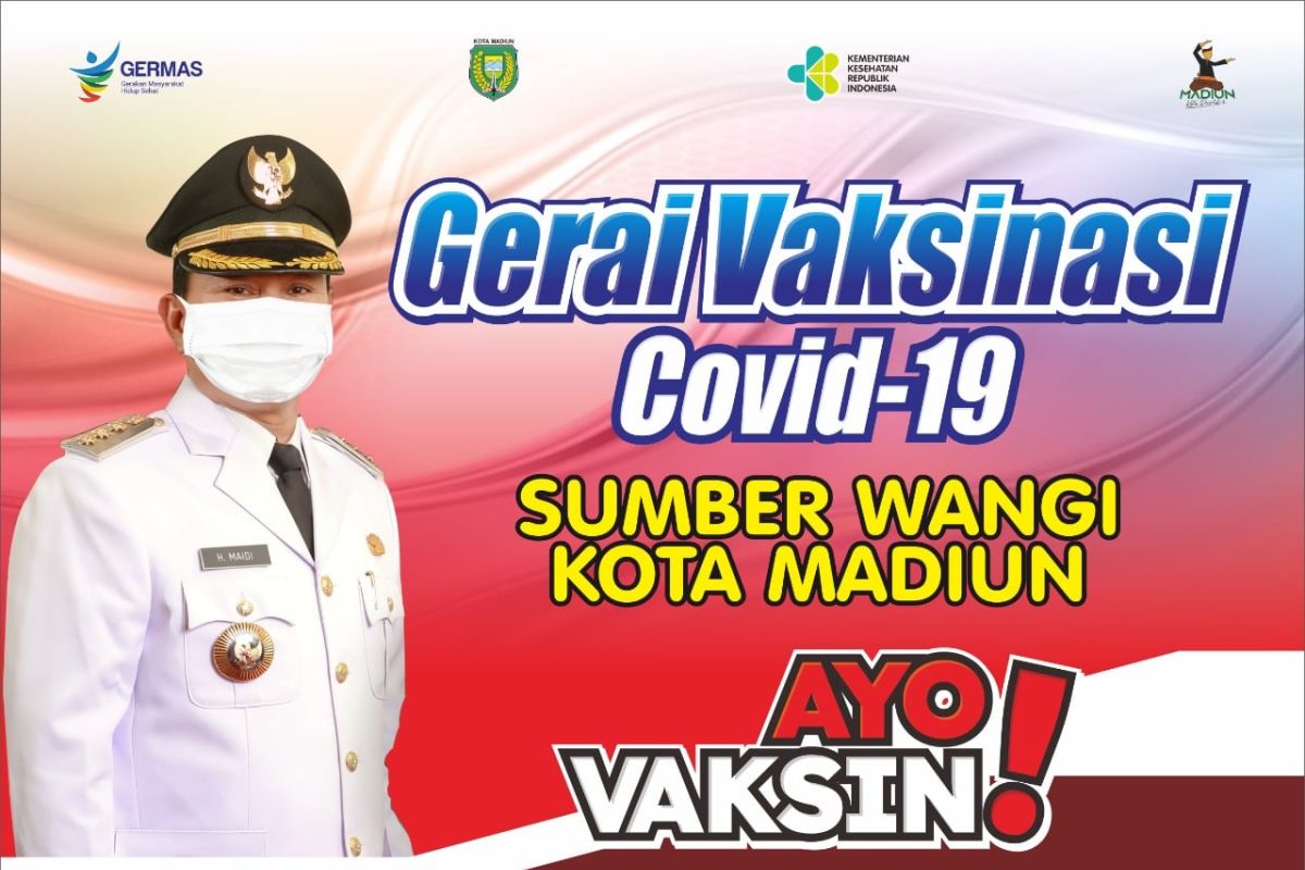 Pemkot Madiun  buka layanan gerai vaksinasi COVID-19