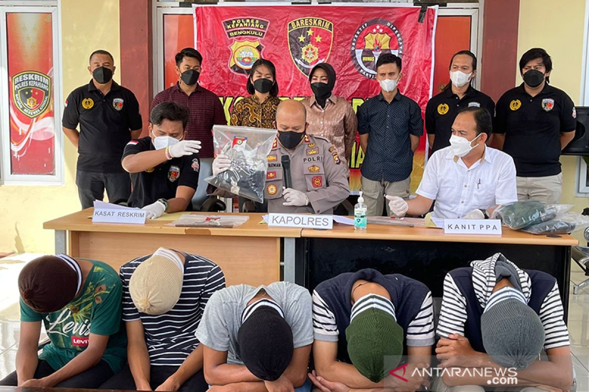 Tawuran maut, lima pelajar di Kepahiang ditetapkan tersangka