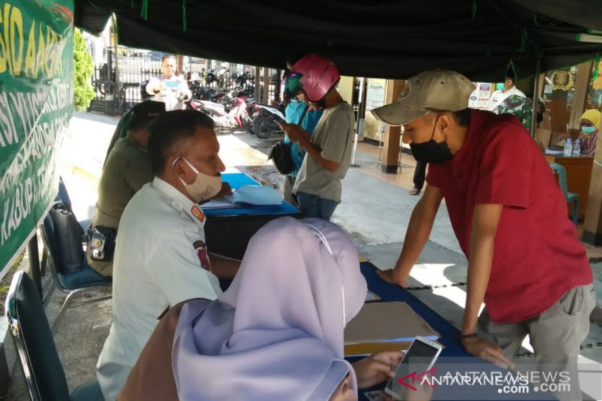 Lagi, Tim Satgas COVID-19 Agam jaring 2.109 warga langgar Prokes