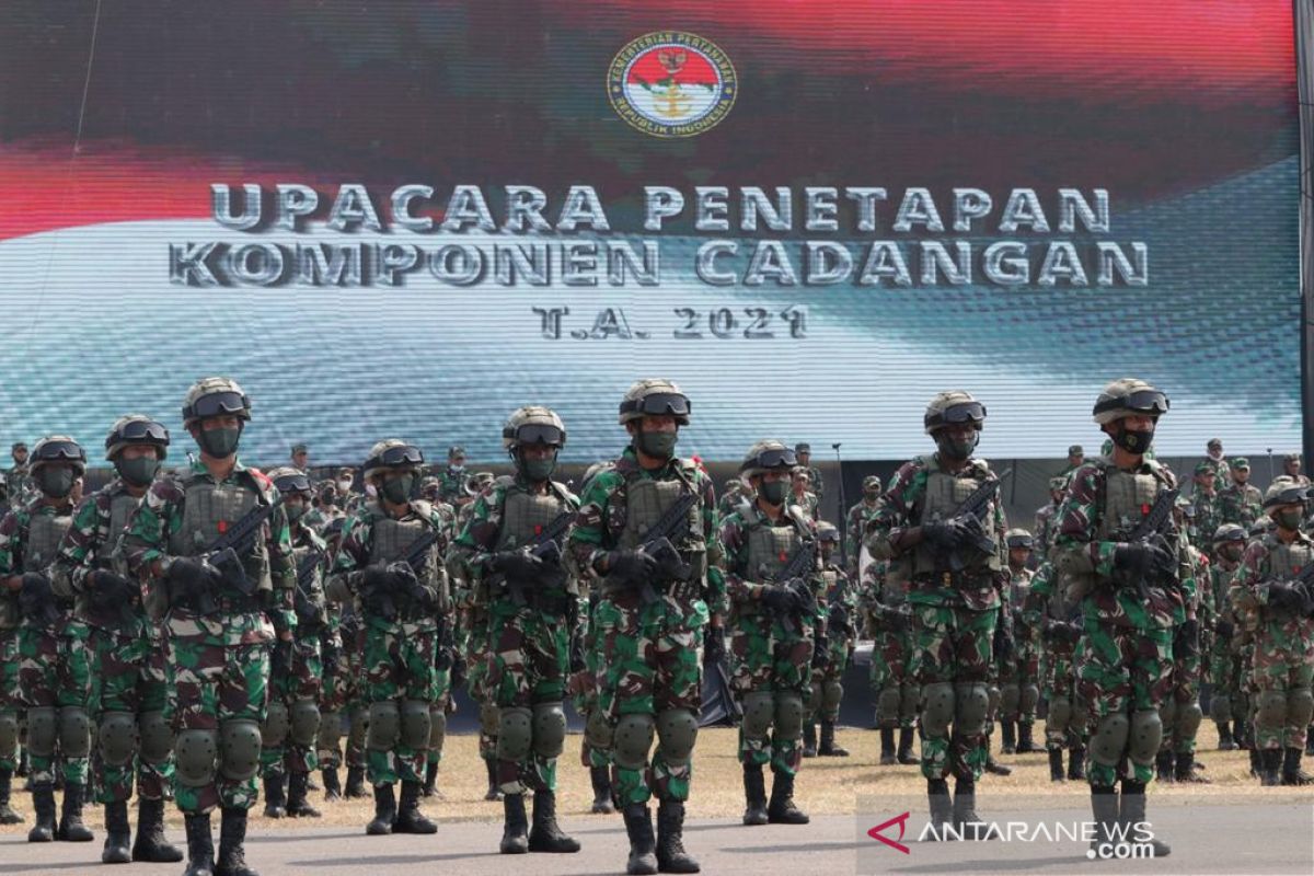 Kemhan tegaskan pasukan Komcad bukan wajib militer karena bersifat sukarela