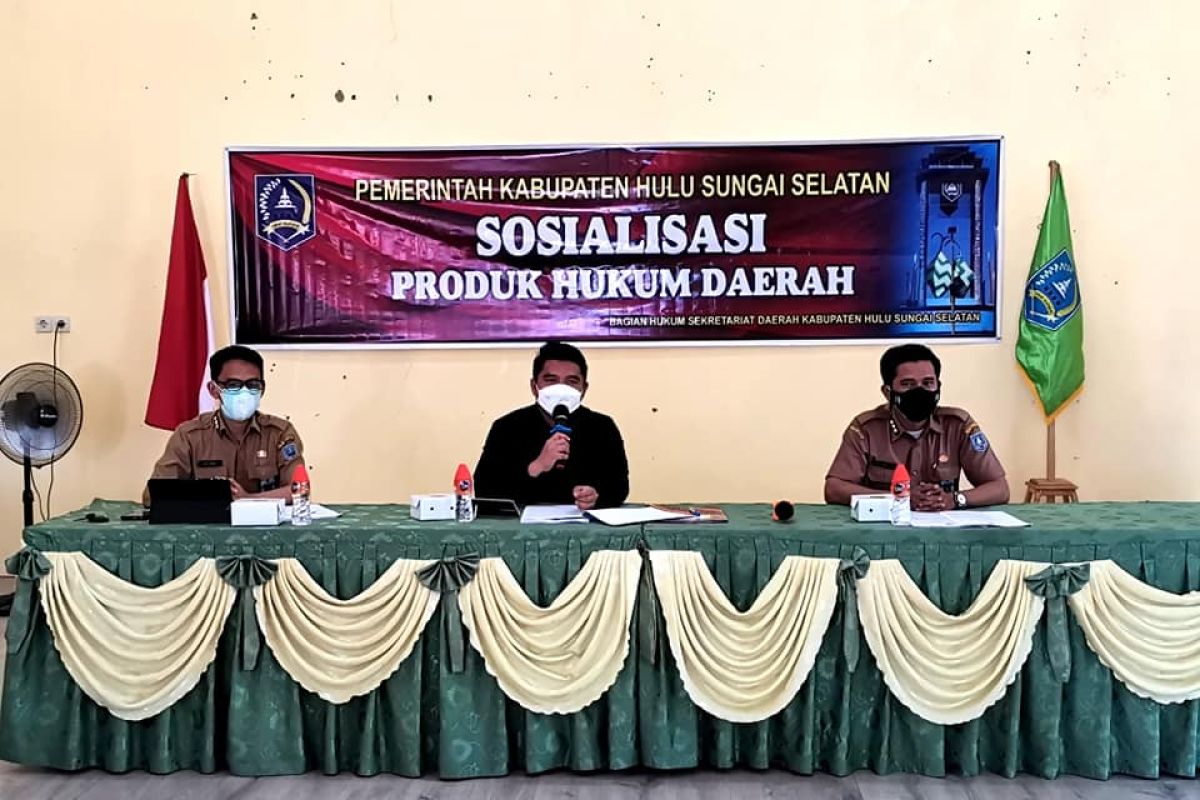 Ketua DPRD HSS sosialisasikan perda bantuan hukum untuk masyarakat miskin