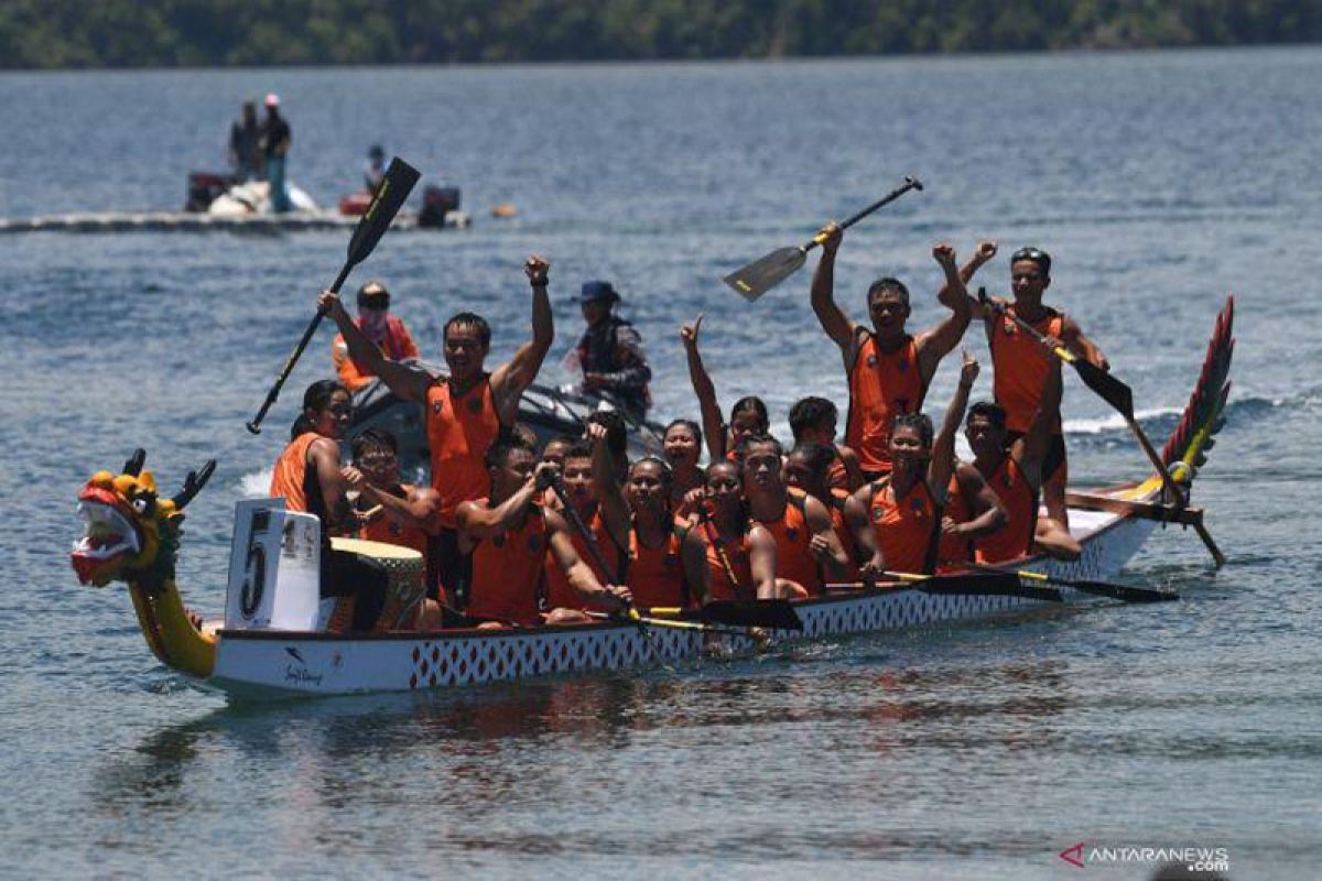 Serba terbatas, tim Dayung Kalteng tetap raih emas di PON Papua