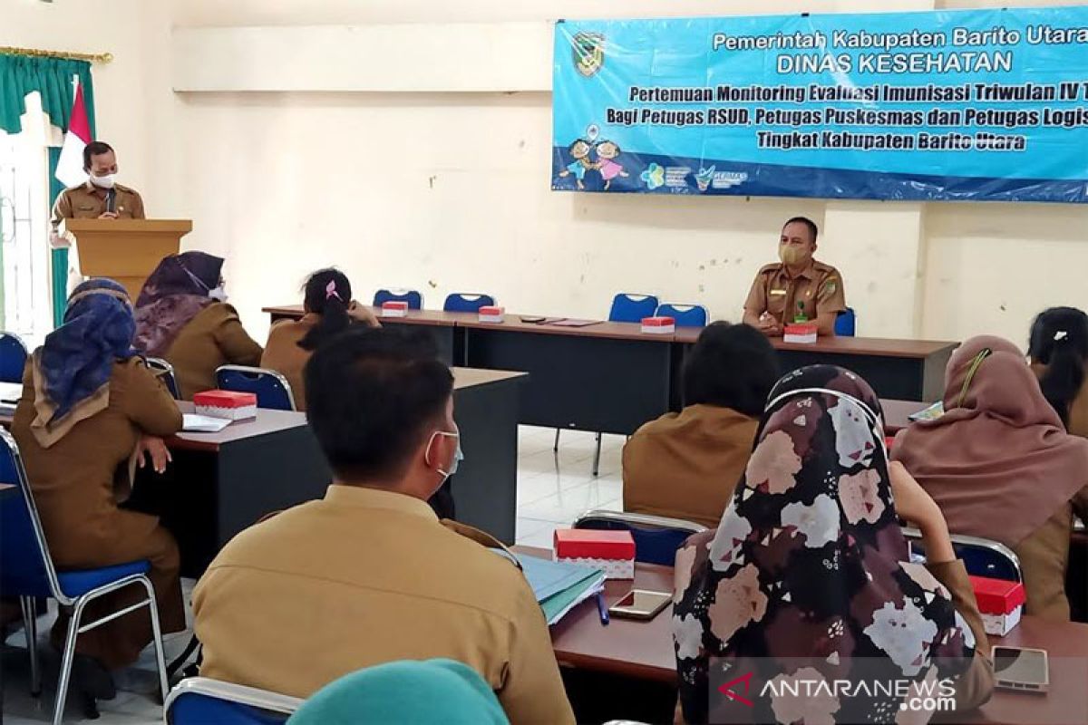 Pencapaian vaksinasi Barito Utara terendah nomor dua di Kalteng