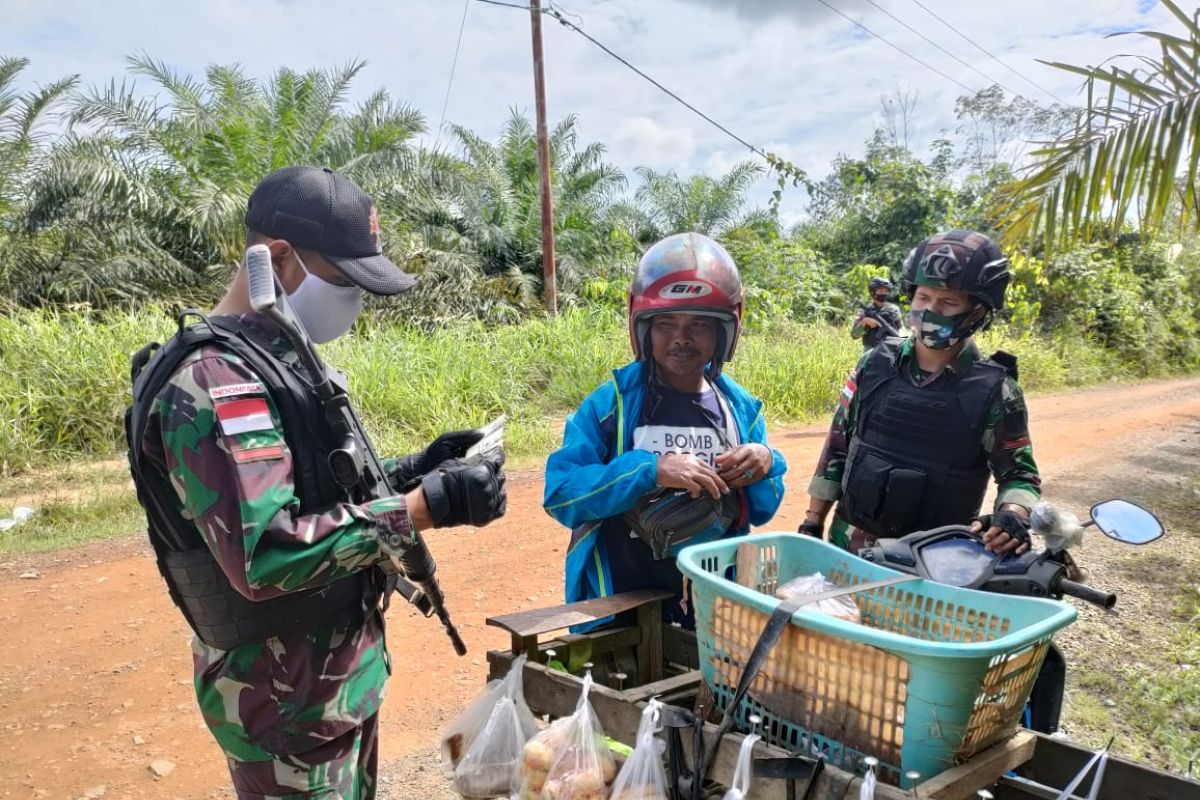 Satgas Yonif 144/JY perketat pengawasan di perbatasan Indonesia