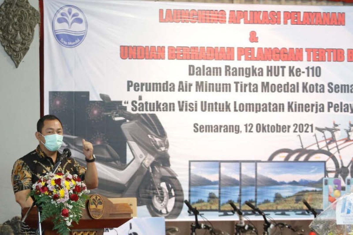 Hendi minta PDAM Semarang lebih baik respons pengaduan pelanggan