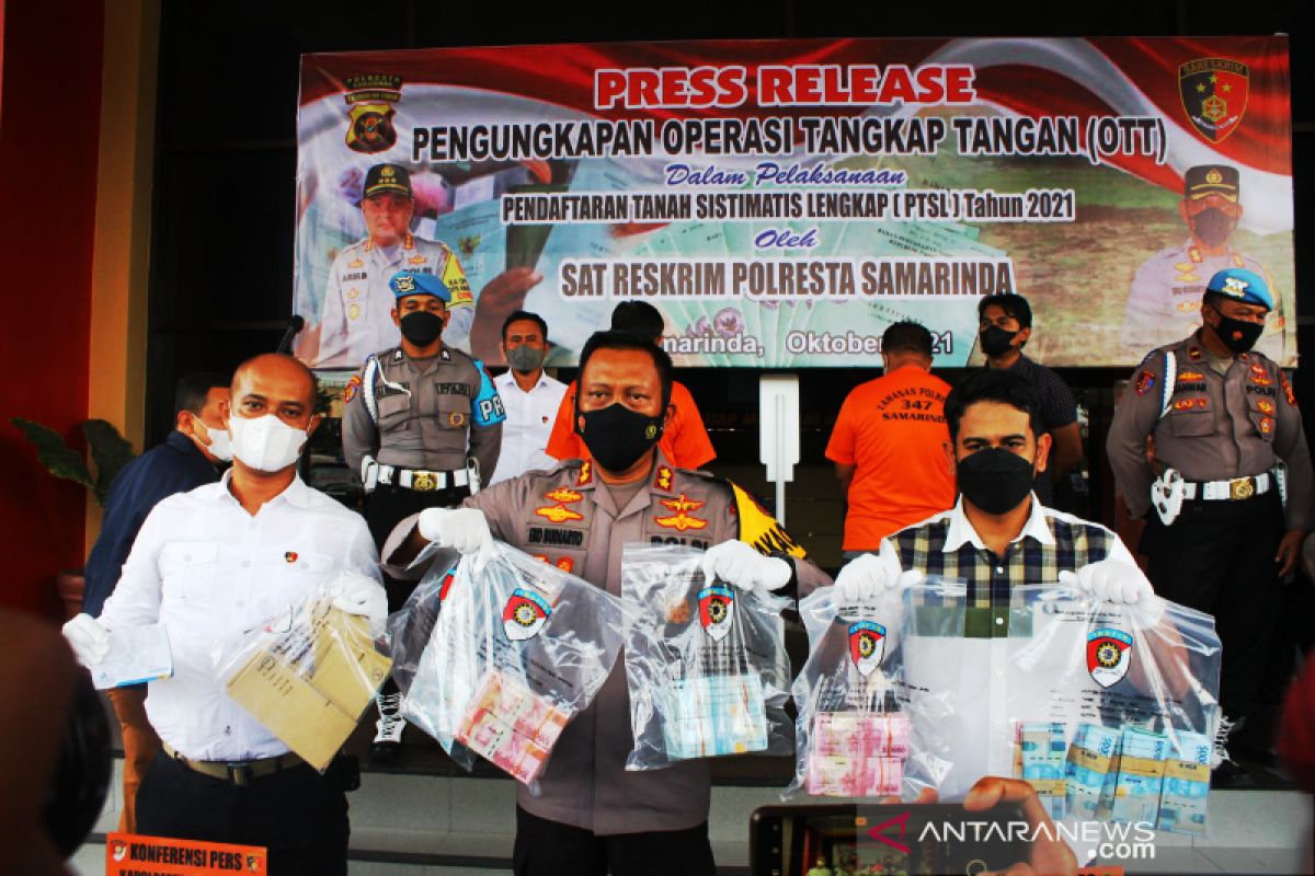 Polresta Samarinda tetapkan oknum lurah tersangka pungli PTSL