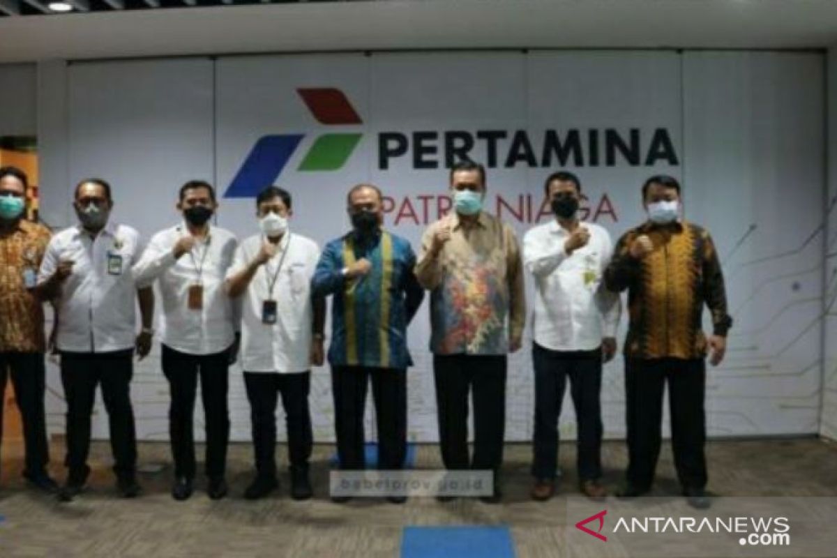 Selesaikan antrian BBM, Gubernur Erzaldi temui Dirut PT Pertamina