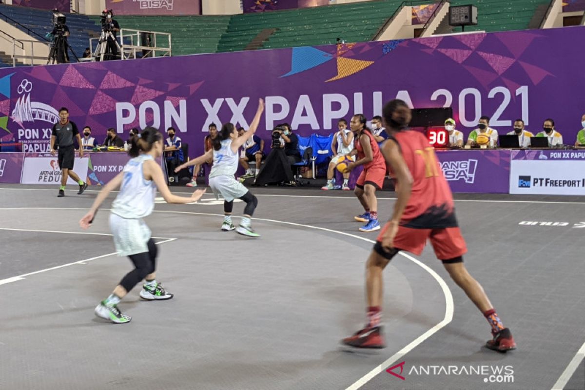 PON Papua - Kamis, Jadwal bola basket 3x3 masuki perebutan medali emas