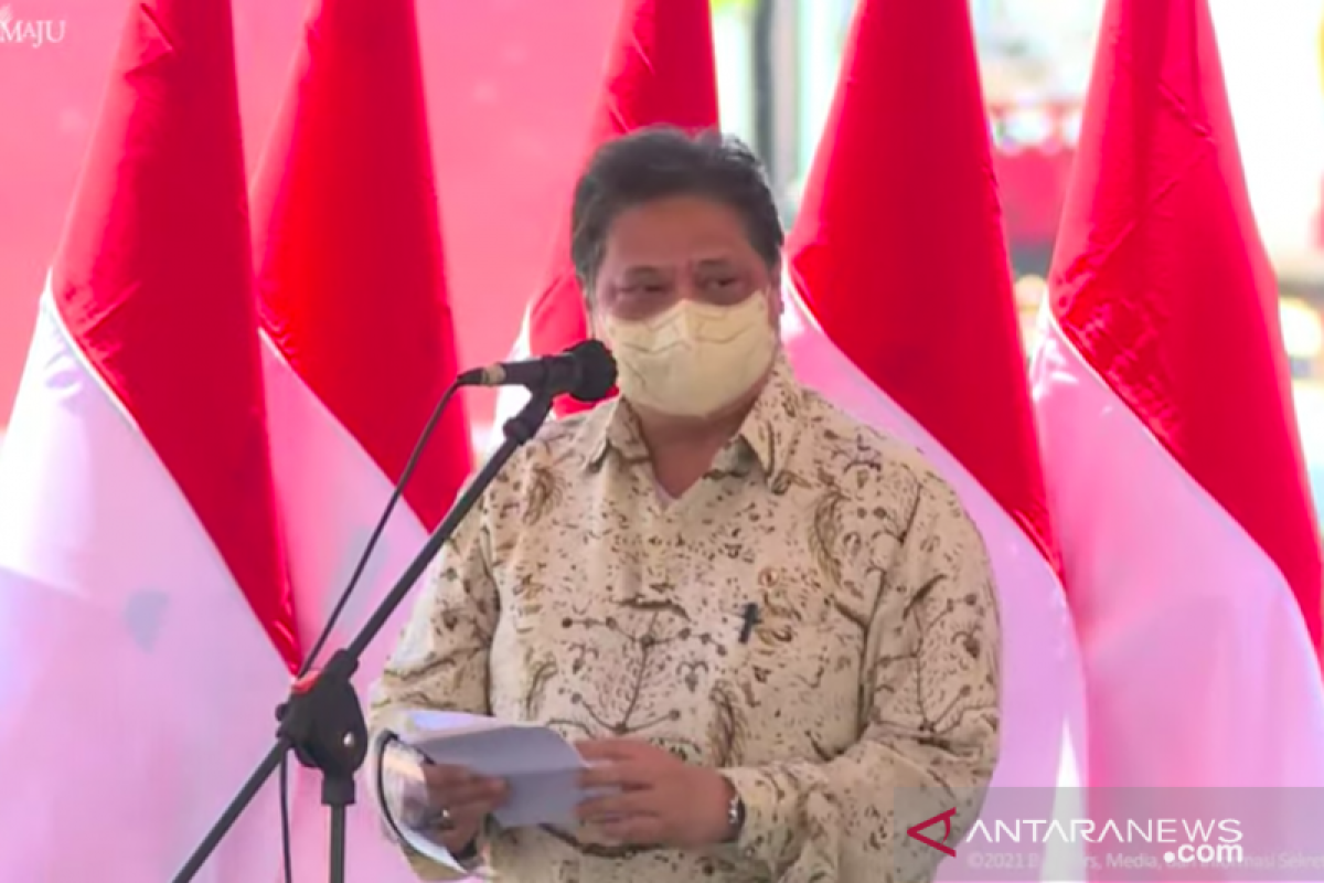 Airlangga Hartarto: Pembangunan smelter Freeport di Gresik momentum bersejarah