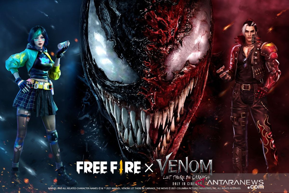 "Free Fire" hadirkan konten & misi baru  "Venom: Let There Be Carnage"