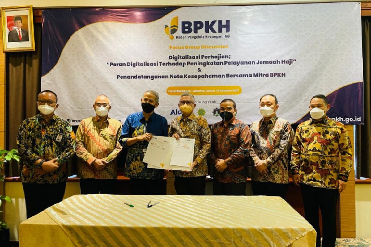 Bank Aladin Syariah-BPKH kolaborasi dorong digitalisasi pelayanan haji