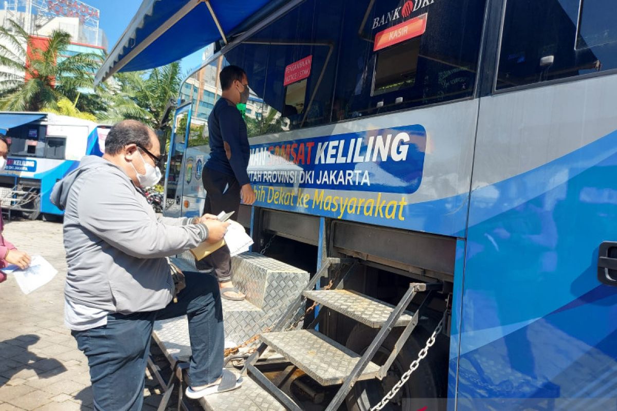 Kamis, Samsat Keliling ada di 14 lokasi Jadetabek