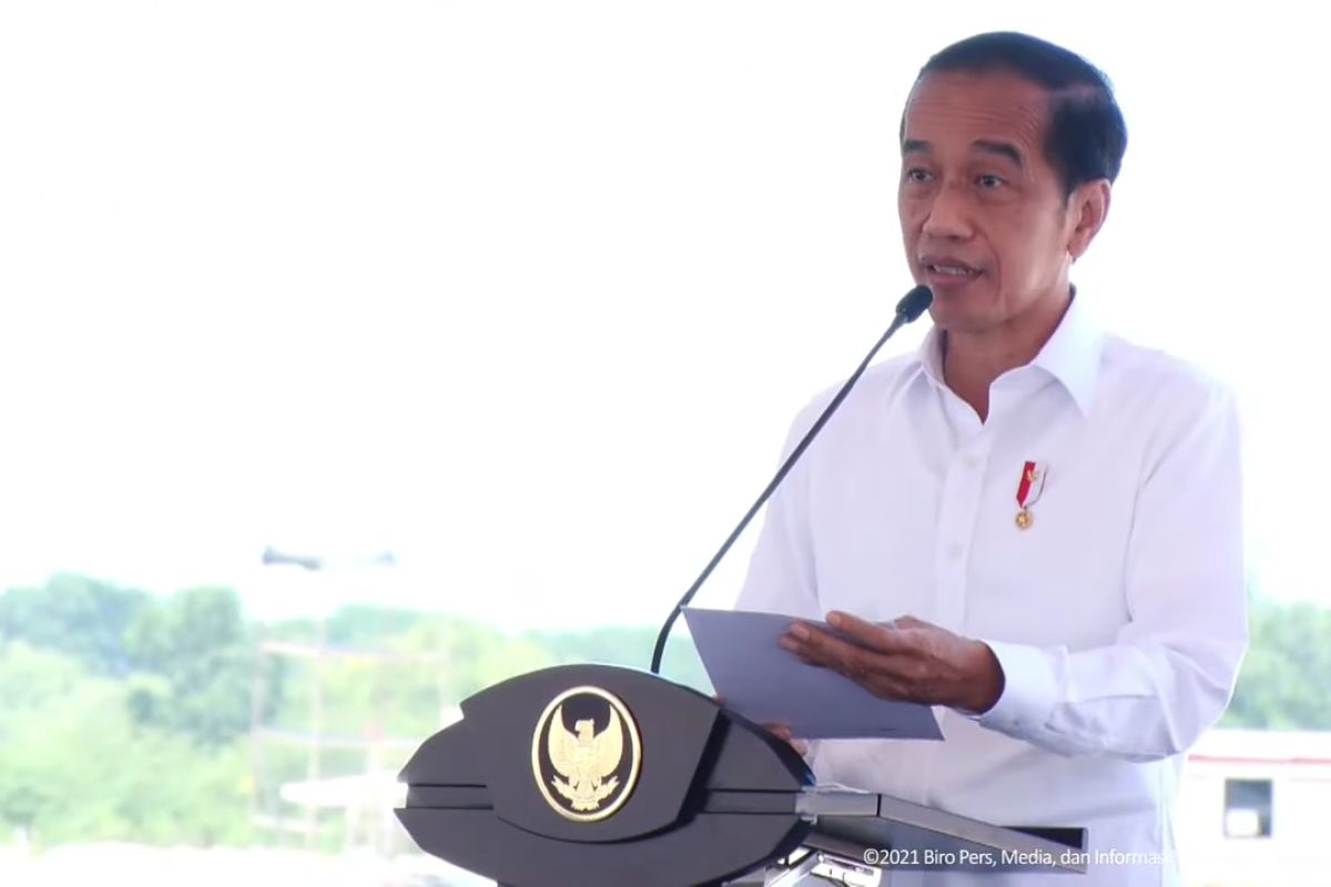 Jokowi berharap kehadiran PT Freeport di KEK Gresik jadi daya tarik