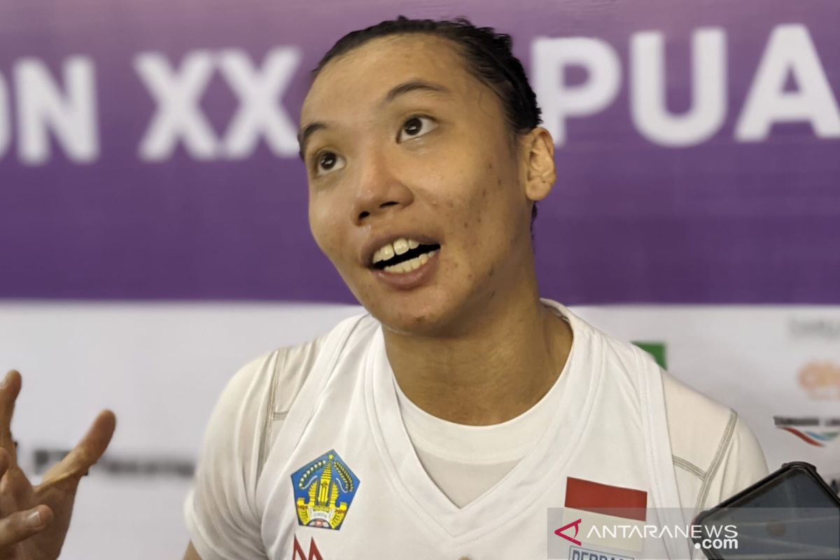 Regita: basket 3x3 putri Bali belum maksimal di laga perdana