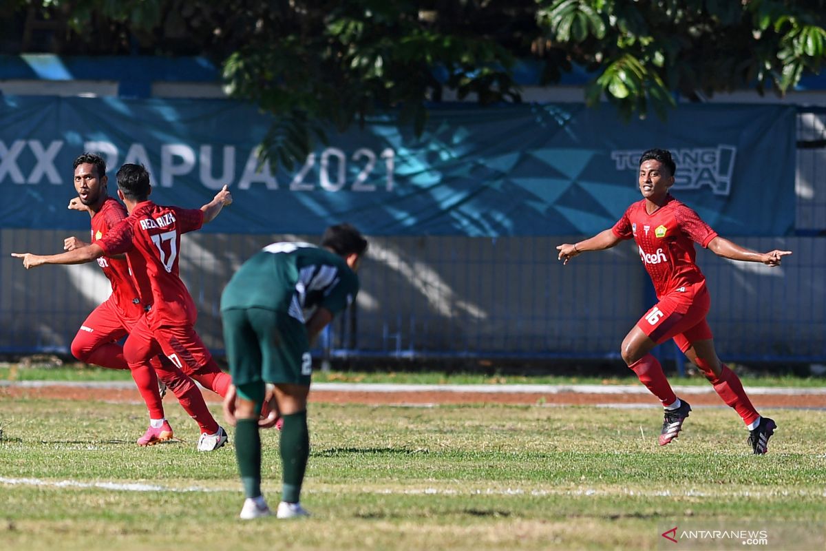 Aceh ke final sepak bola putra PON Papua usai jungkalkan Jatim - ANTARA News