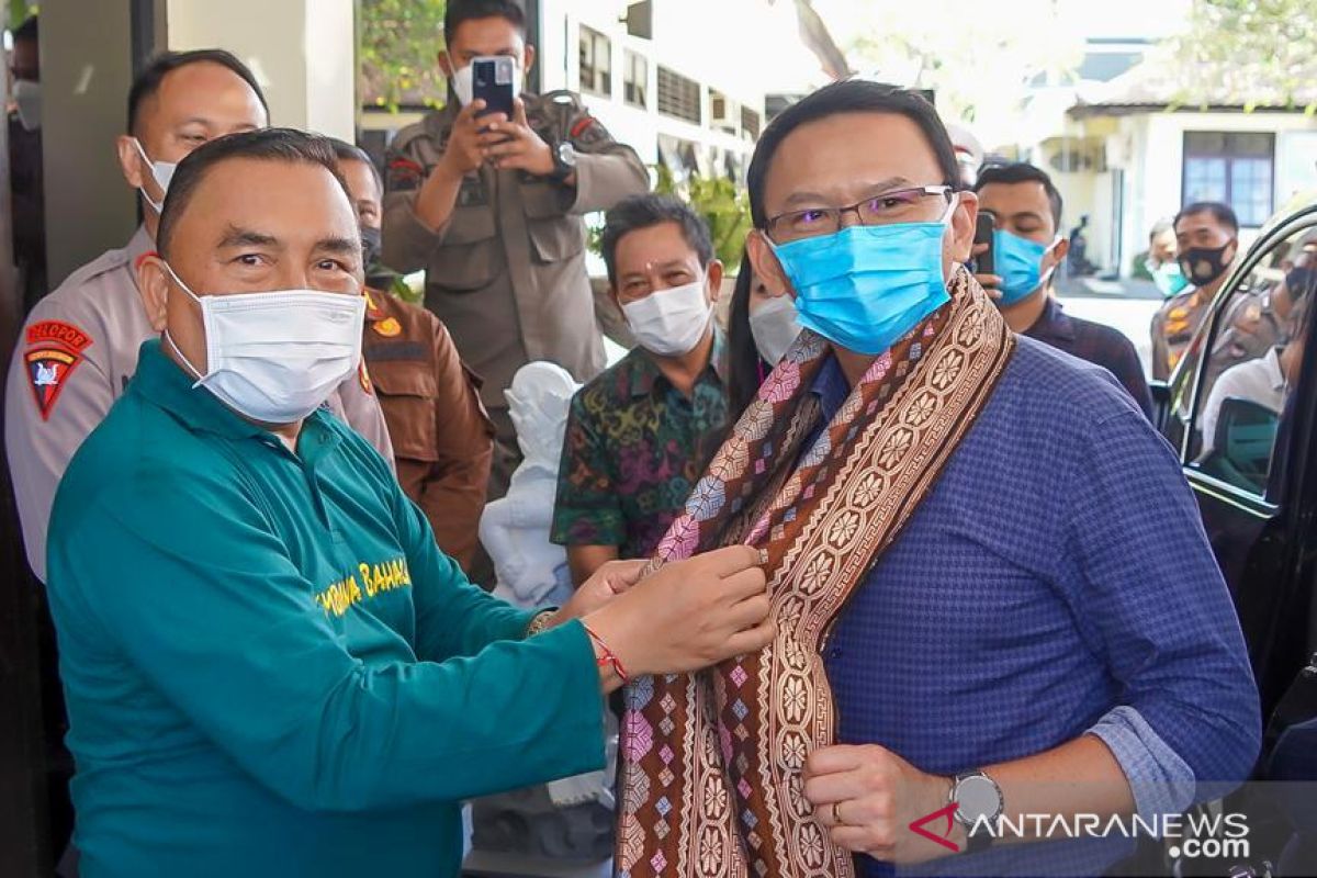 Ahok perhatikan pelestarian hutan mangrove di Jembrana