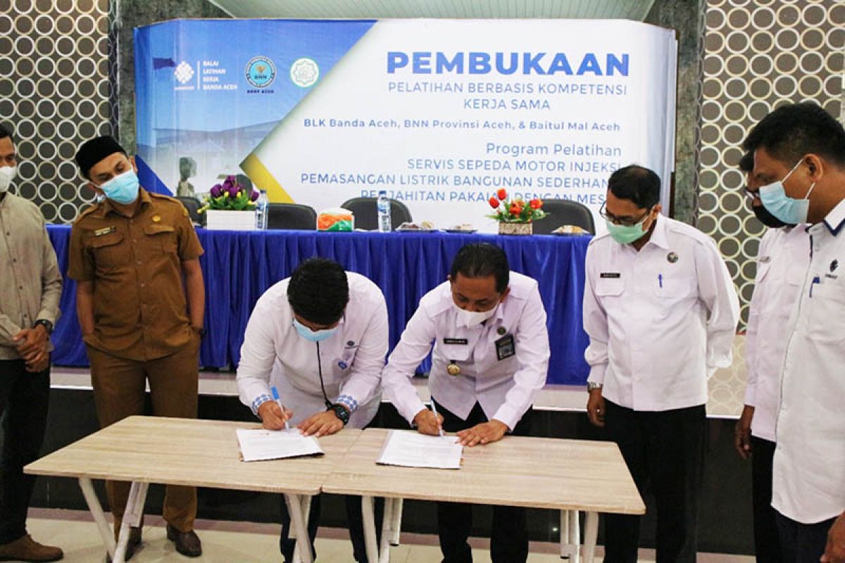 BNN Aceh gandeng balai latihan kerja tingkatkan kompetensi klien rehabilitasi