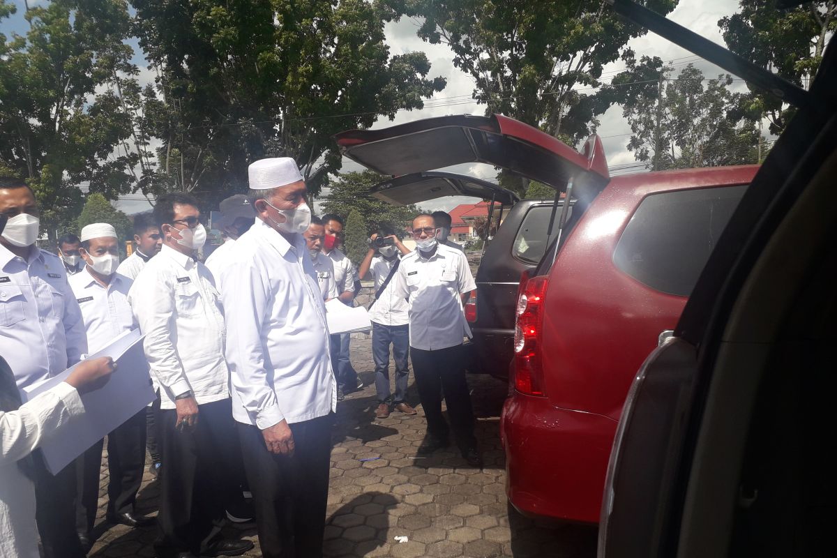 Untuk apa, Pemkab Pasaman Barat kumpulkan mobil dinas (Video)