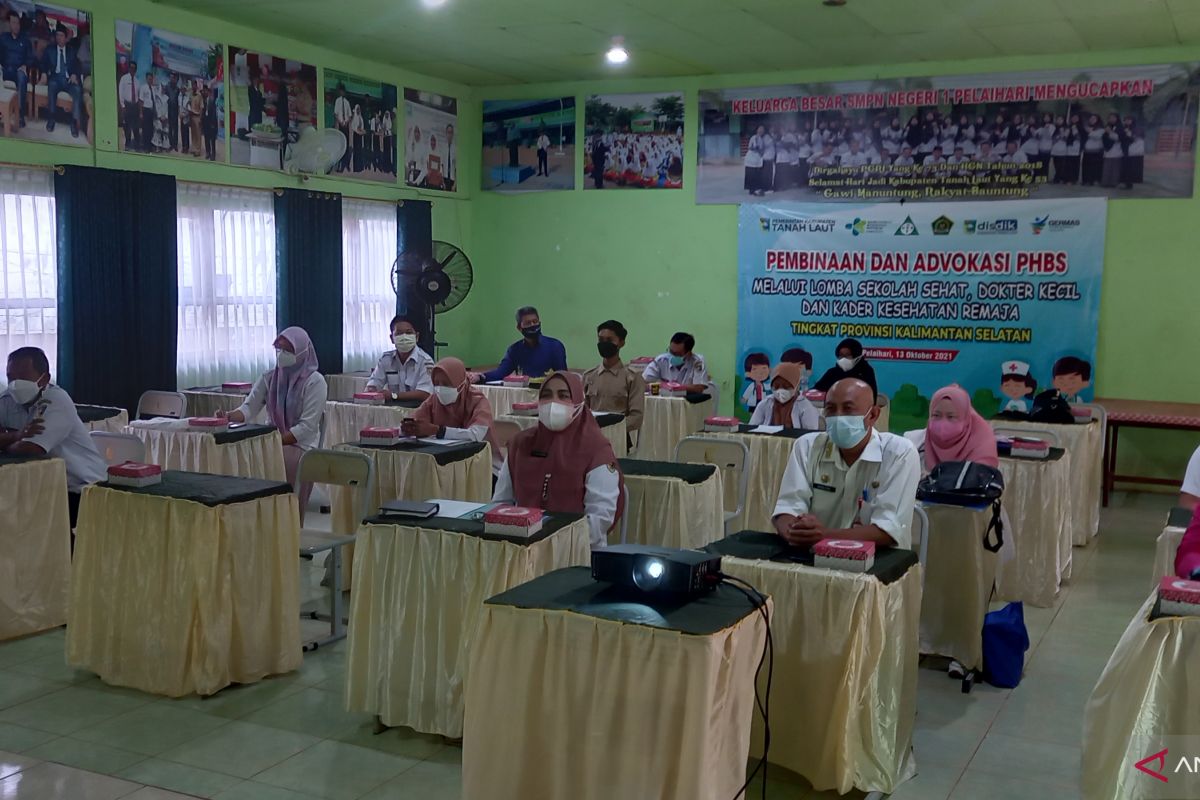 11 sekolah di Tanah Laut ikuti lomba sekolah sehat se-Kalsel 2021