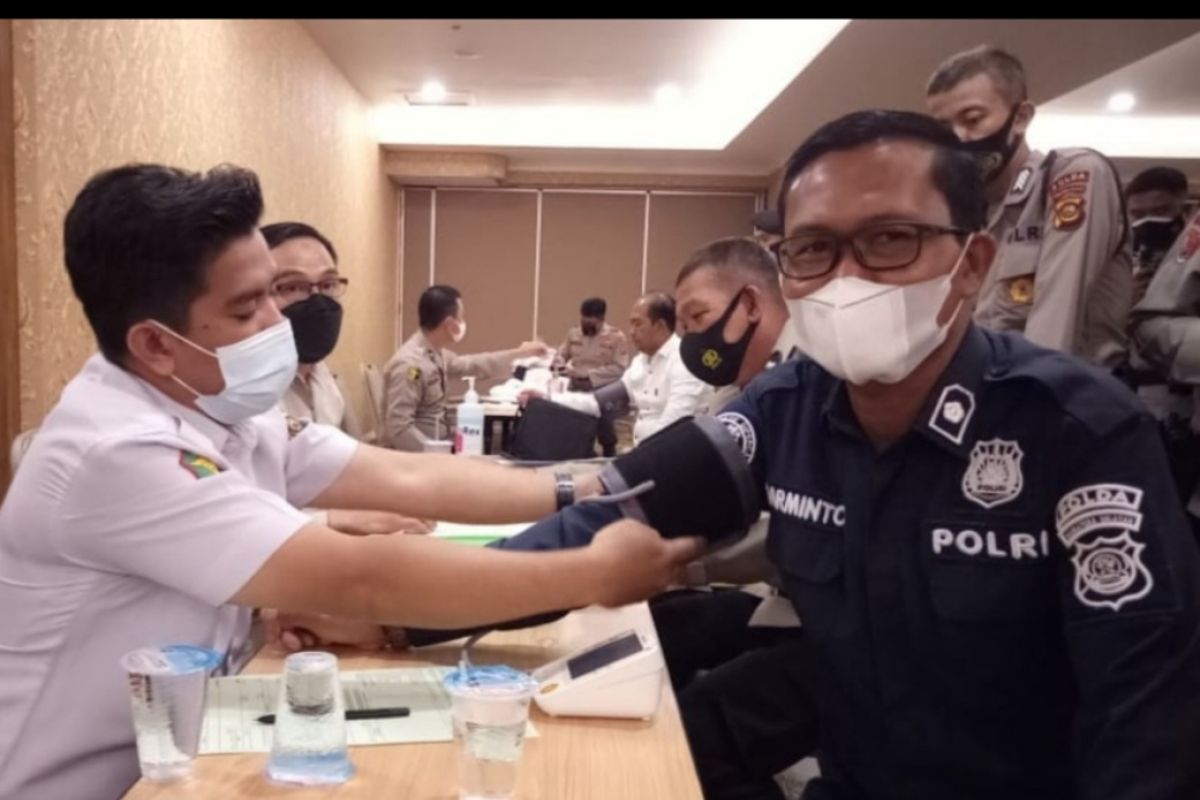 Biddokkes Polda Sumsel jaga kesehatan personel maksimalkan pelayanan