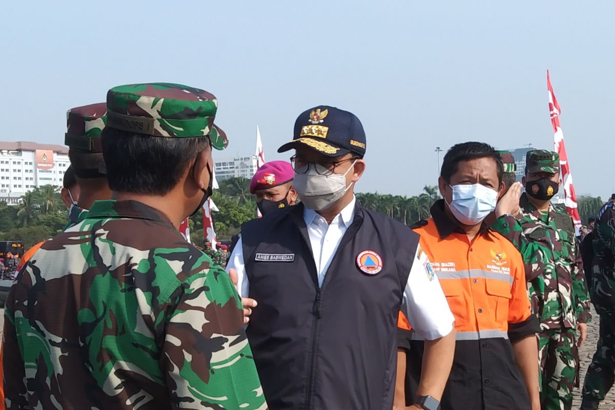 Anies ingatkan keamanan kabel listrik antisipasi dampak hujan