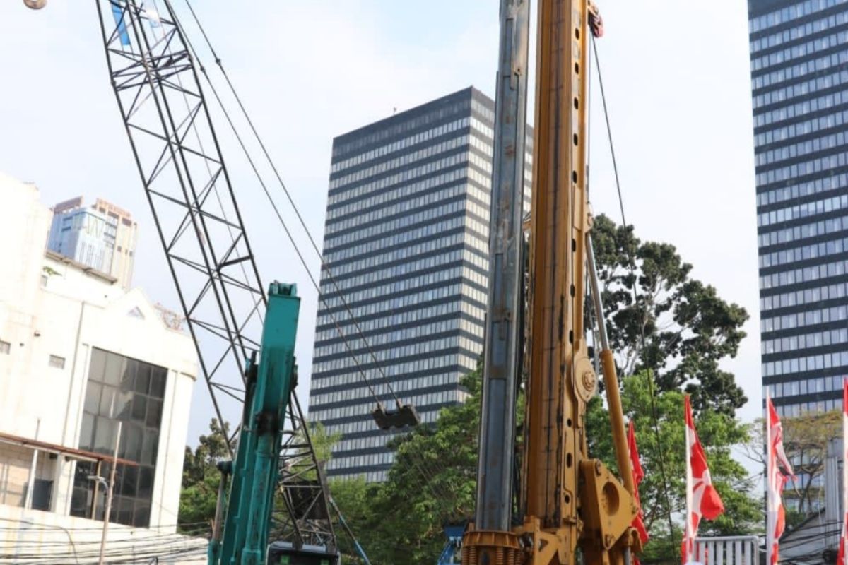 Simpang Temu Dukuh Atas mulai dibangun