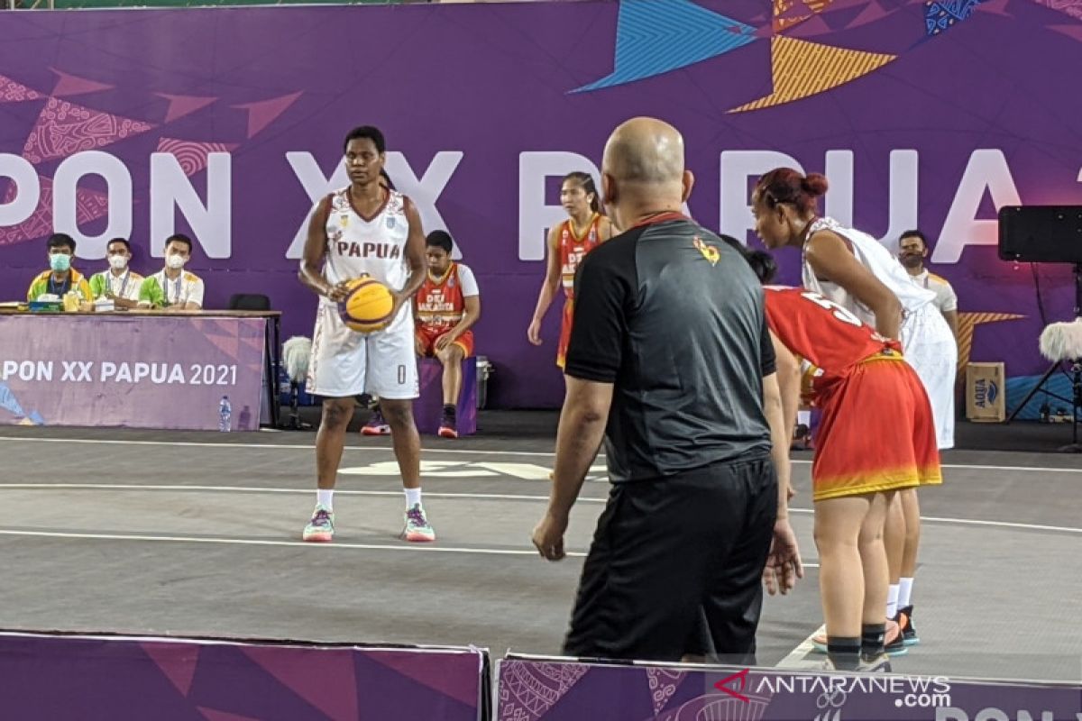 Tim basket 3x3 putri Papua ke semifinal