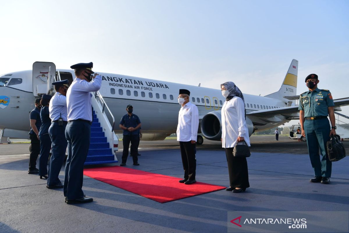 Ma'ruf Amin melakukan kunjungan kerja ke Provinsi Maluku