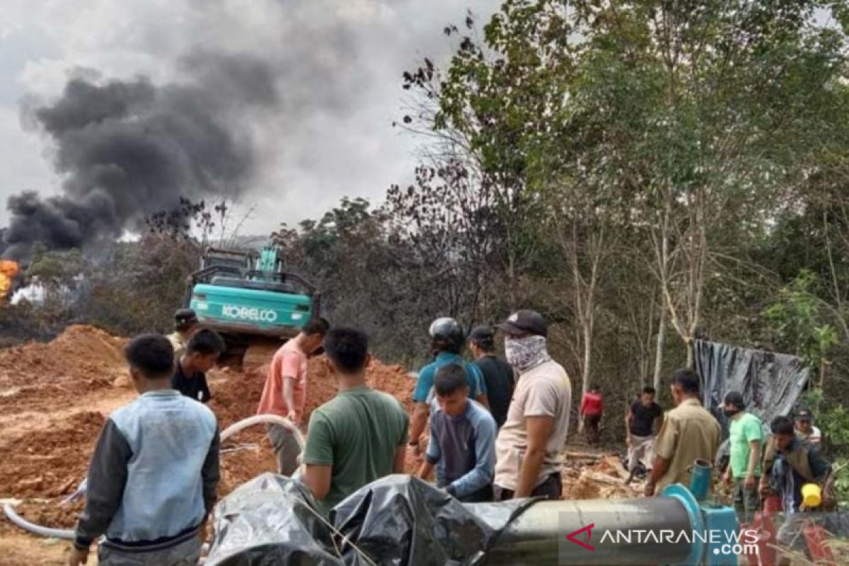 Tak ada korban jiwa dalam ledakan sumur minyak ilegal di Musi Banyuasin