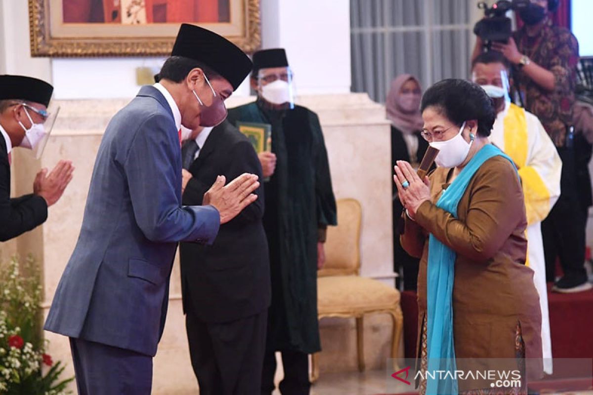 Presiden lantik Megawati sebagai Ketua Dewan Pengarah BRIN