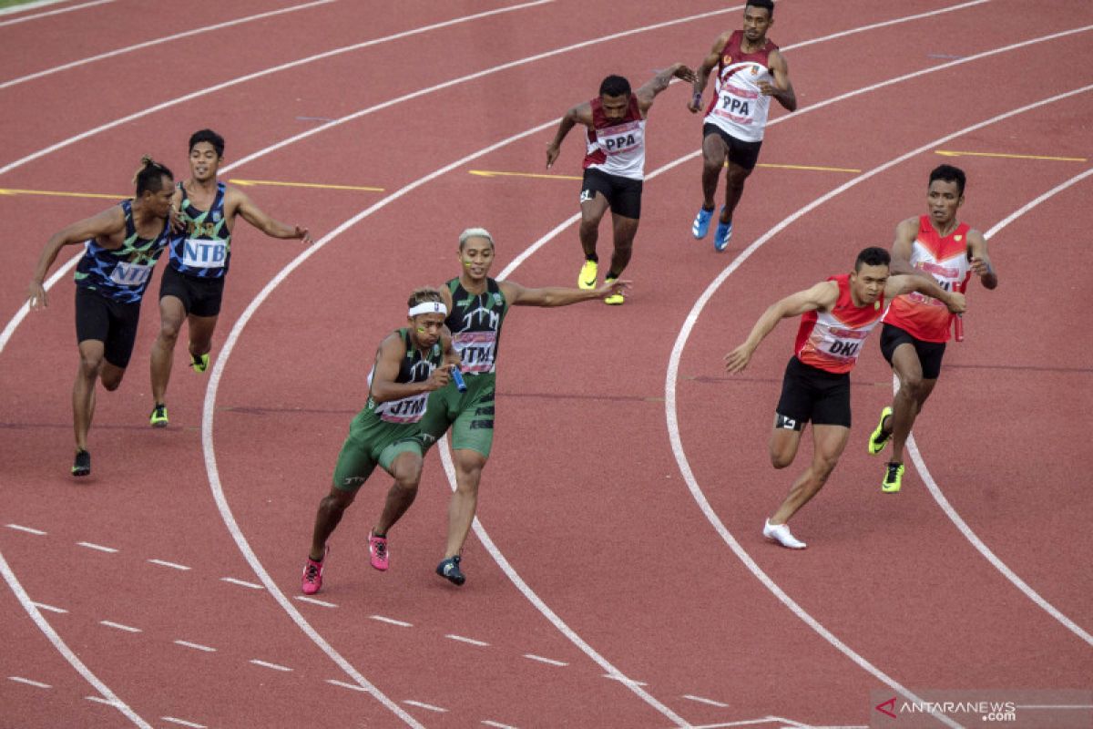 PON Papua - Hari terakhir perlombaan atletik PON XX perebutkan enam emas