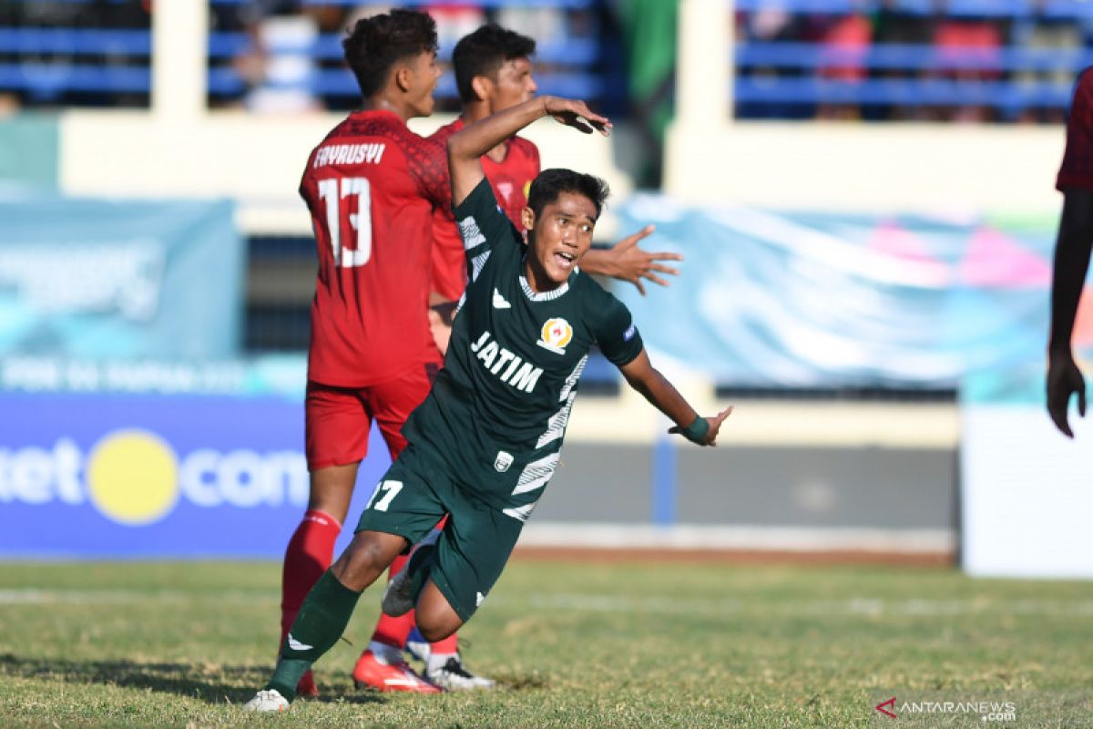 Jatim kalahkan Kaltim 3-2 untuk rebut medali perunggu