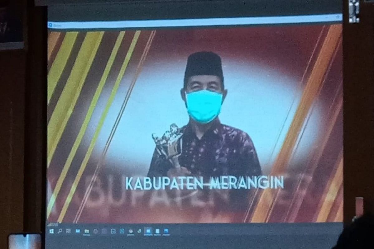 Bupati Merangin raih penghargaan APE 2021 kategori madya