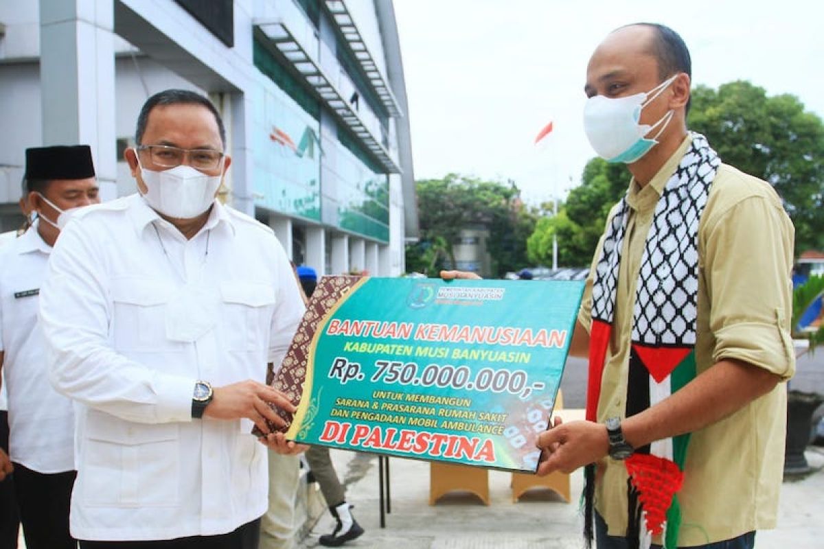 Kabupaten Muba bantu Palestina satu  unit ambulans