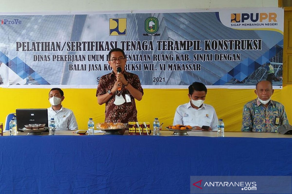 Pemkab Sinjai kembali gelar pelatihan tenaga terampil konstruksi