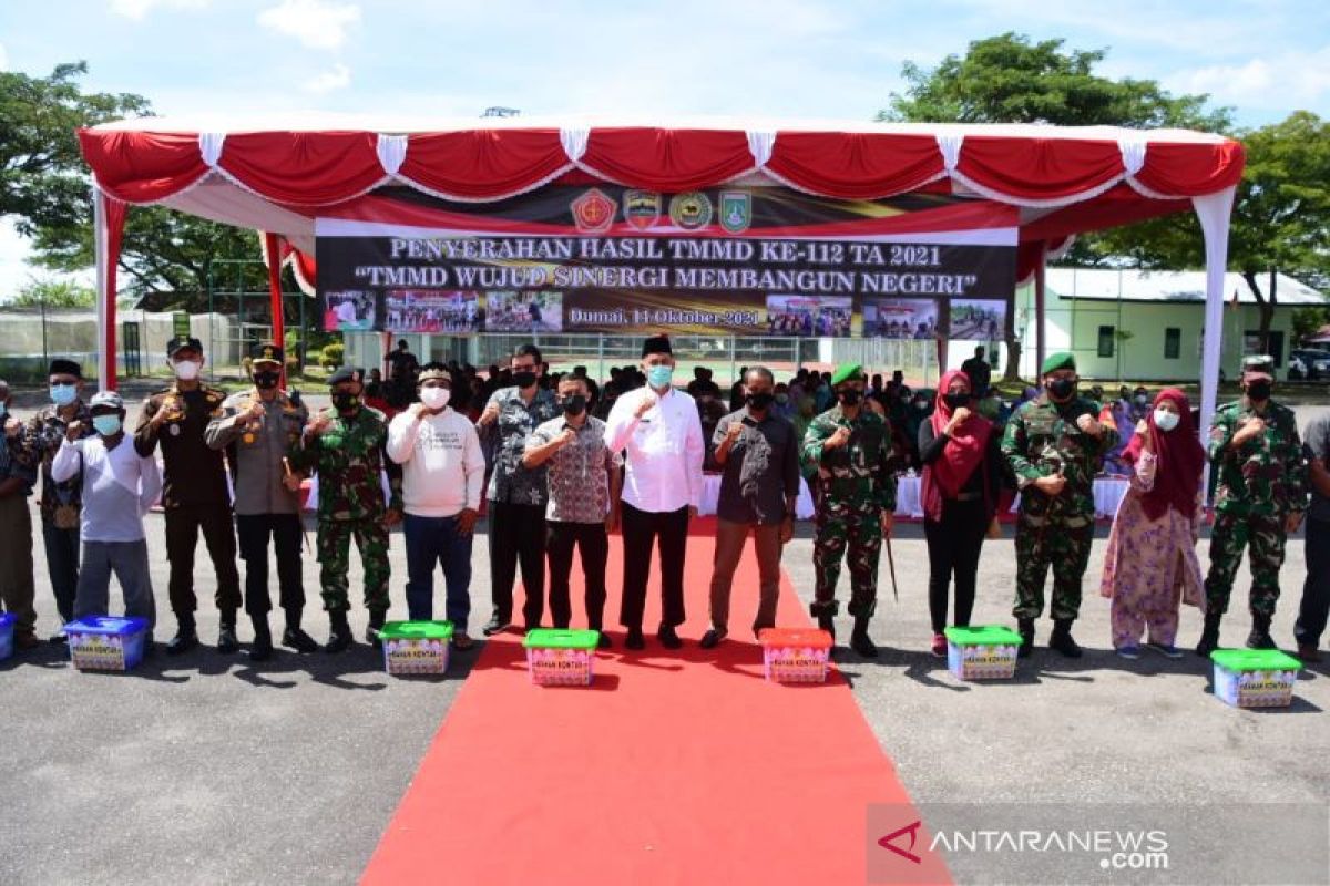 TTMD ke-112 di Dumai tuntas, Ini pesan Danrem 031/WB