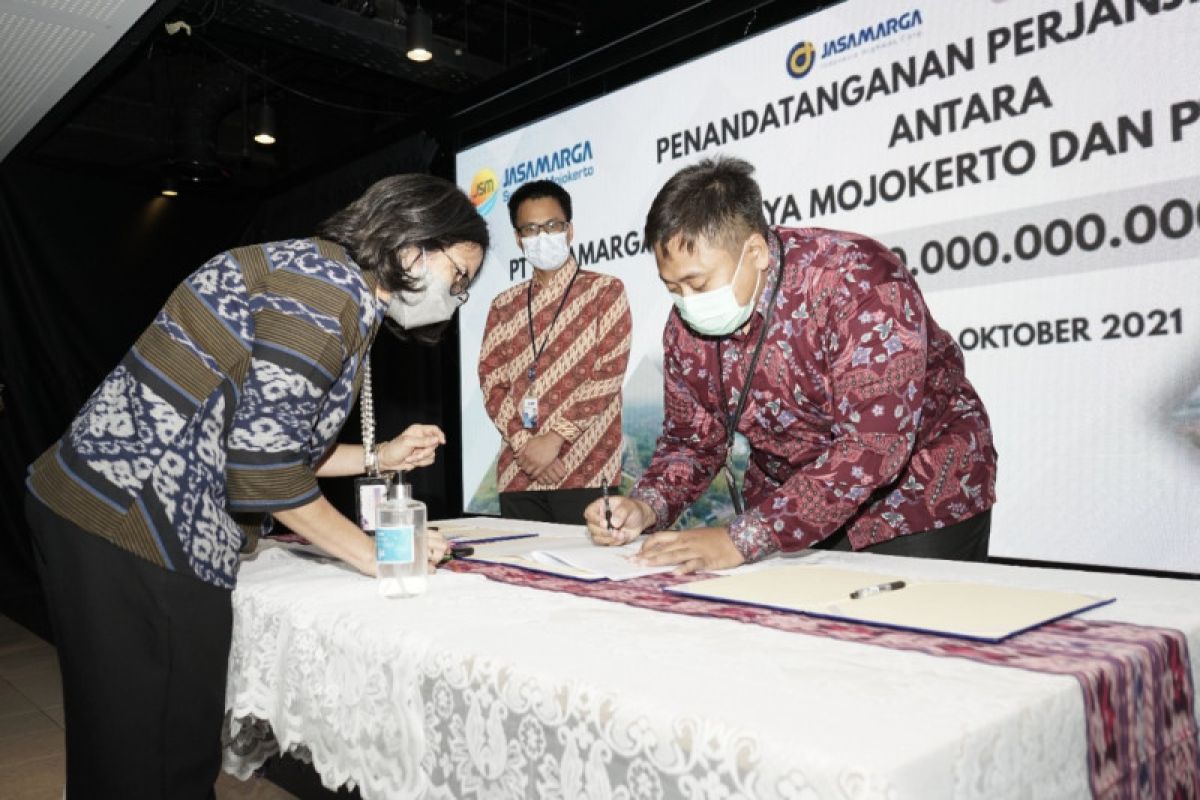 Jasamarga Surabaya-Mojokerto peroleh pembiayaan kredit Rp3,8 triliun