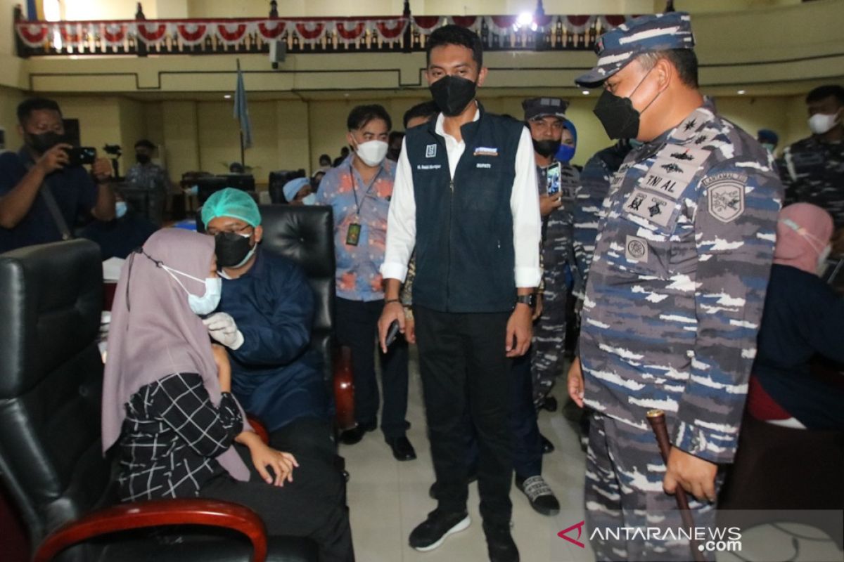 Bupati apresiasi servak Lanal di gedung DPRD Banjar