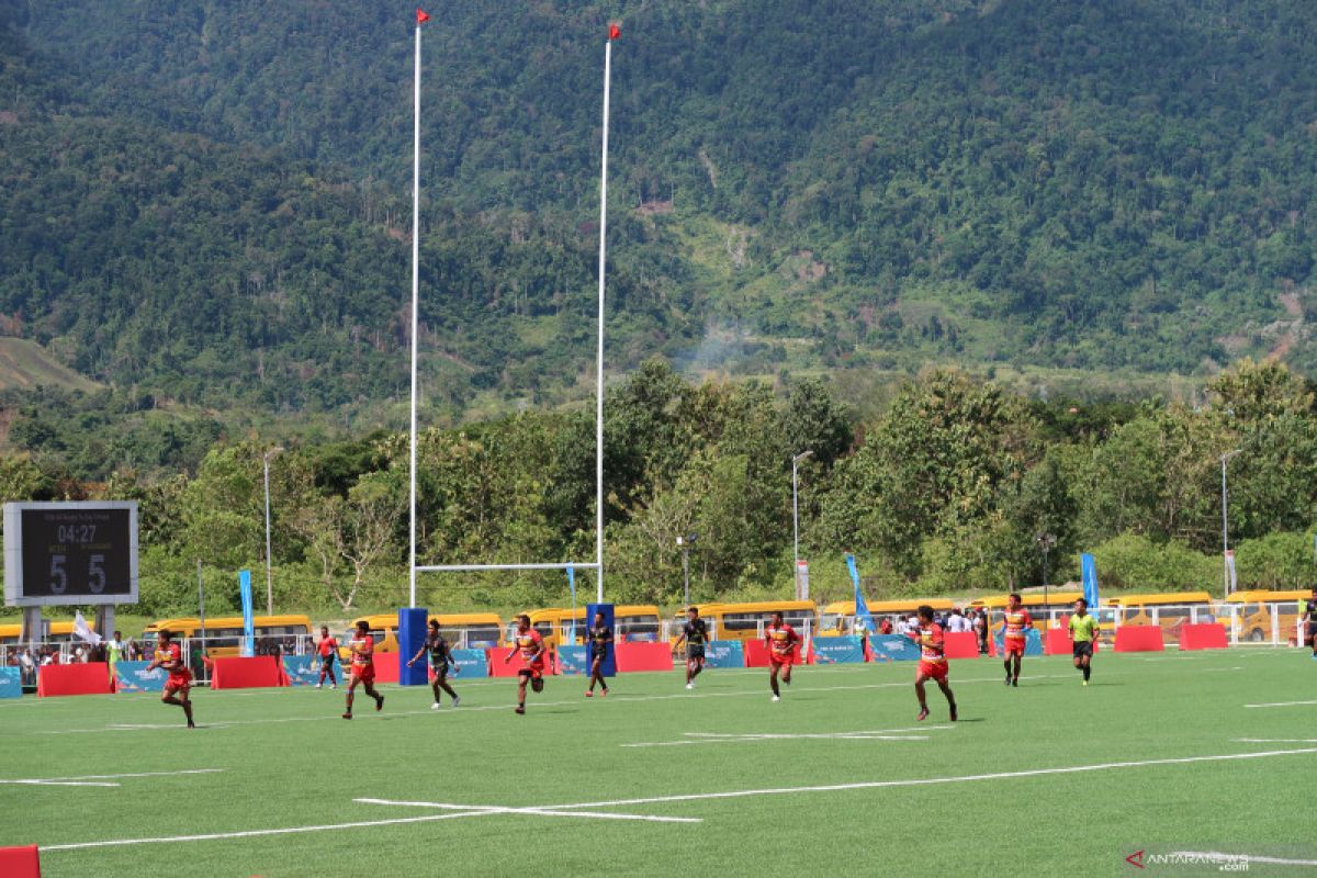 Tim rugby putra Aceh segel medali perunggu PON XX
