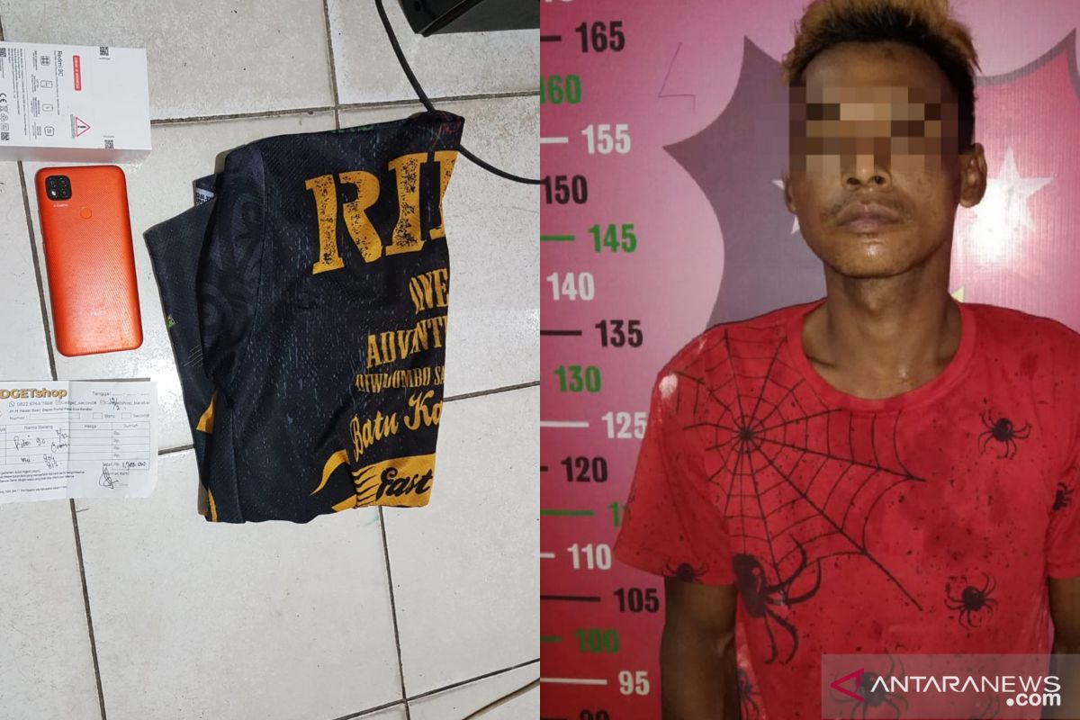 Ketahuan Di Cctv Pencuri Di Warung Makan Barabai Dibekuk Polisi