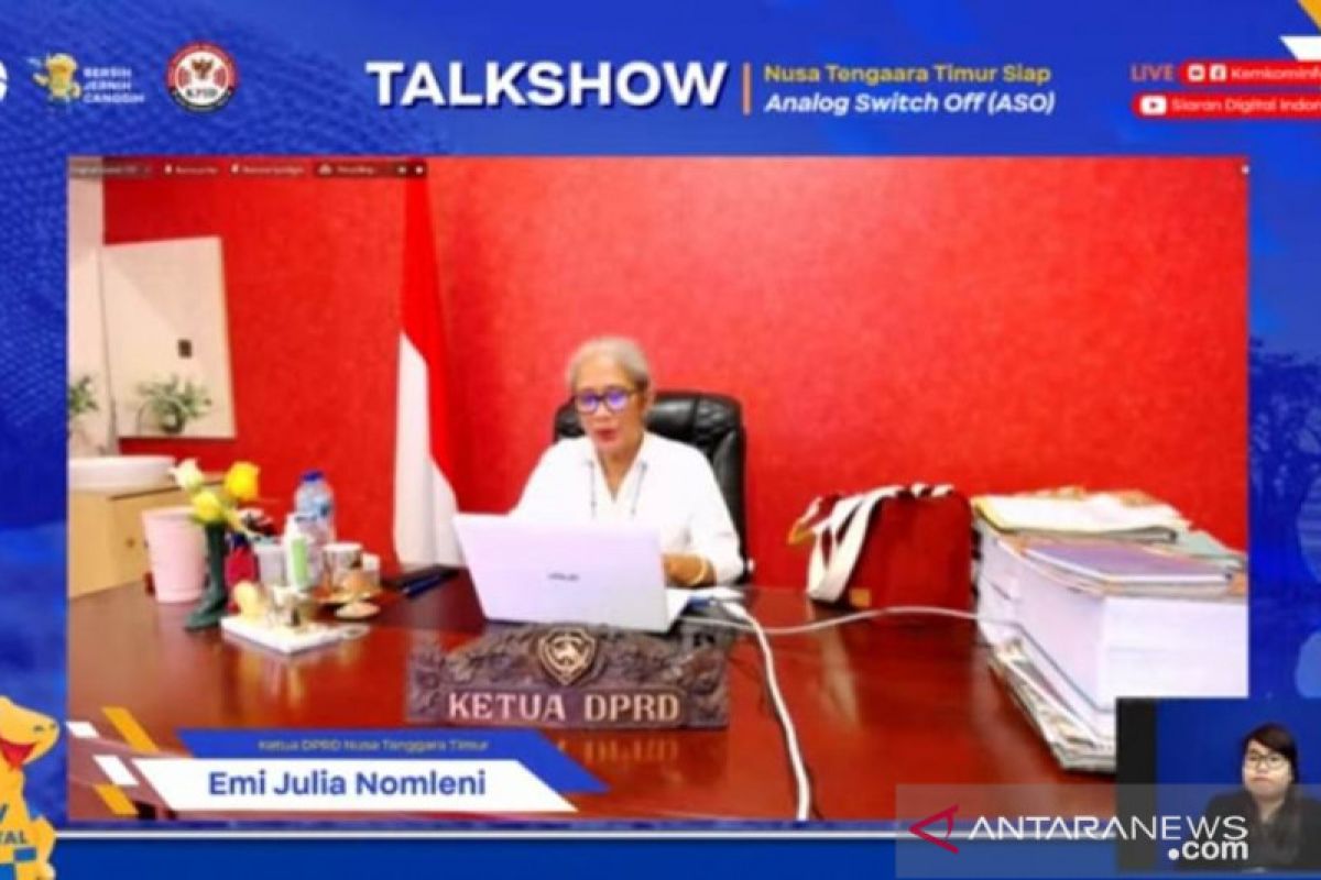 Ketua DPRD NTT minta sosialisasi intensif digitalisasi penyiaran televisi