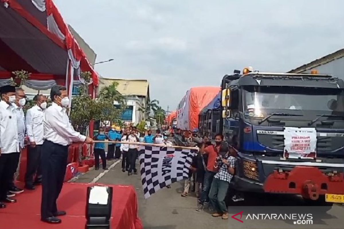 INKA kirim rangkaian terakhir LRT Jabodebek