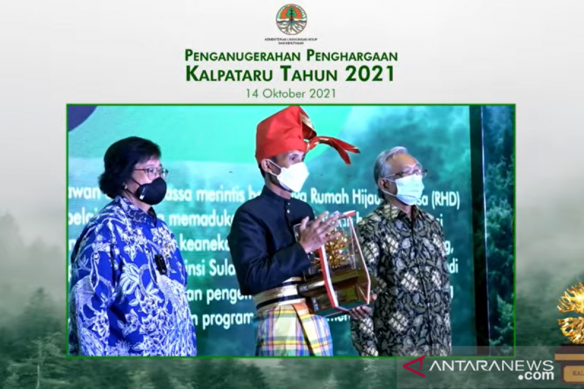 KLHK anugerahan Kalpataru 2021 kepada 10 pejuang lingkungan