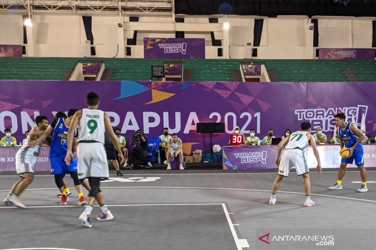 PON Papua: Jatim gagal melaju ke final basket 3x3 putra