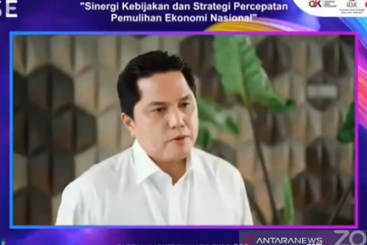 Erick Thohir: Pemulihan ekonomi keharusan, tapi kesehatan yang utama