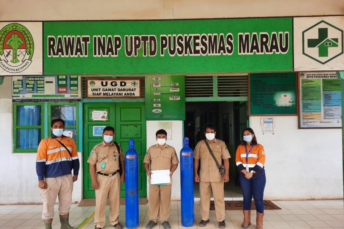 CMI Salurkan bantuan tabung oksigen ke Puskesmas Marau dan Air Upas