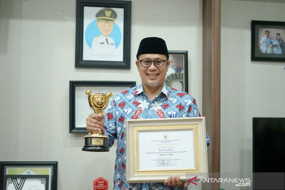 Kota Sukabumi raih penghargaan Anugerah Parahita Ekapraya dari Kementerian PPPA