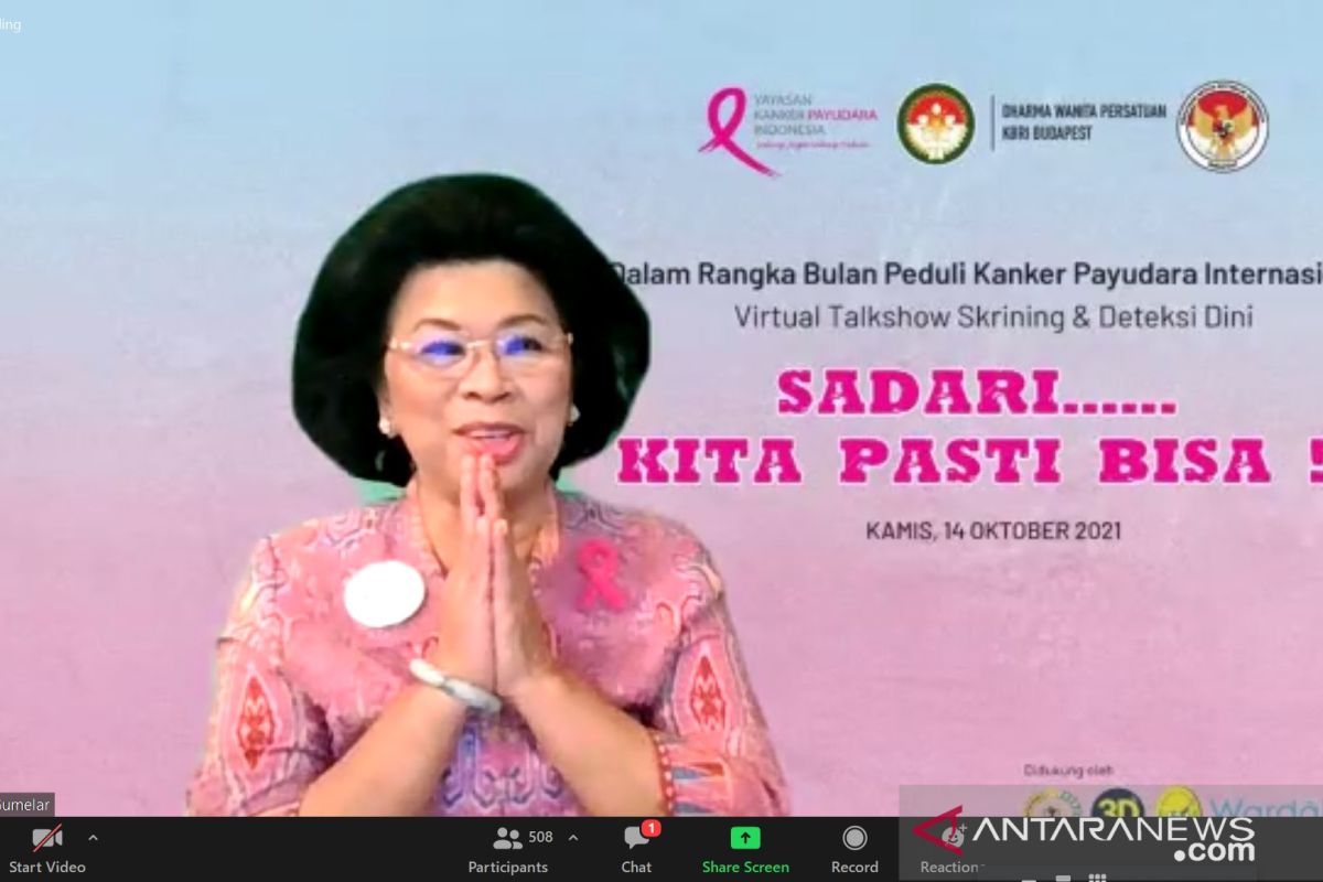 YKPI: Setiap 30 detik ditemukan kasus baru kanker payudara di dunia